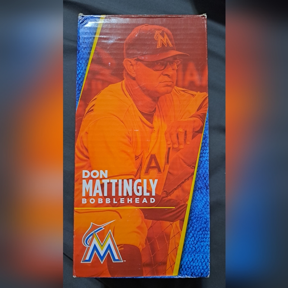 Miami Mariners Don Mattingly Bobblehead figurine